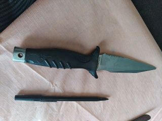 Vintage Smith And Wesson Knife Fixed Blade