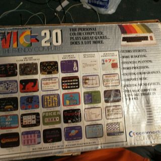 Commodore Vic - 20 Personal Home Computer with Box Complete w/ Game 3