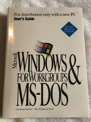 Microsoft Windows For Workgroups And Msdos Factory Nos Mip