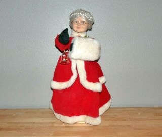 Vtg Telco Motion - Ettes 24 " Animated Mrs Claus Motion Christmas Holiday