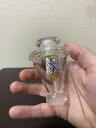 Mauthentic Mobius Glass Snaptrap Custom,  18mm,  Water Pipe
