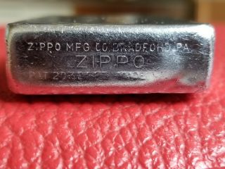 Vintage Zippo 2032695 Lighter 4 Barrel Hinge Slash Corneres 6
