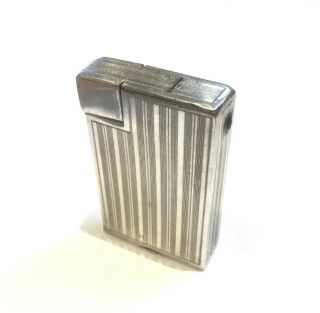 1940s Dunhill Handy Lighter,  Silver Plated 3