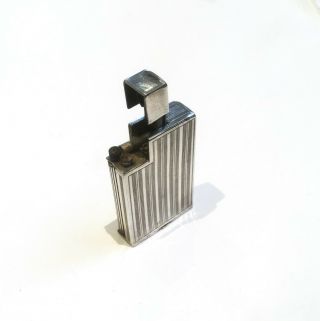 1940s Dunhill Handy Lighter,  Silver Plated 4