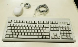 Vtg Apple Design Keyboard M2980 & Kensington Abd Mouse 64206