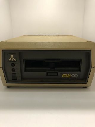 Vintage Atari 810 - 5 1/4 " Floppy Disk Drive (only/untested)