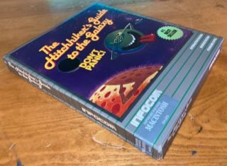 Infocom Hitchhiker ' s Guide To The Galaxy Video Game Apple Mac Macintosh Game 2