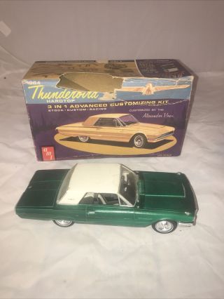 Amt 1964 Thunderbird Vintage Built Plastic Model Car