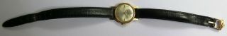 JAEGER LeCoultre VINTAGE 18K YELLOW GOLD LADIES WRIST WATCH MECHANICAL NOT WORK 4