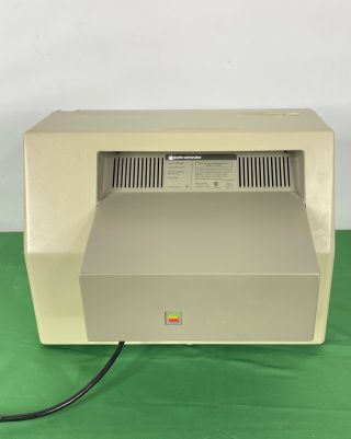 Green Phosphor Monochrome CRT Display Monitor for Apple II Computer A2M2010 2