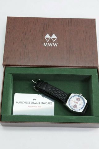 Manchester Watch Morgan Chronograph 40mm Brown Panda (njl019111)
