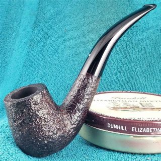 Very 2001 Dunhill Shell Briar Group 5 3/4 Bent Shape English Estate Pipe