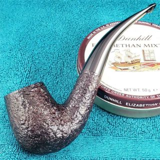 VERY 2001 Dunhill SHELL BRIAR GROUP 5 3/4 BENT SHAPE English Estate Pipe 2