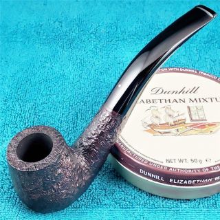VERY 2001 Dunhill SHELL BRIAR GROUP 5 3/4 BENT SHAPE English Estate Pipe 4