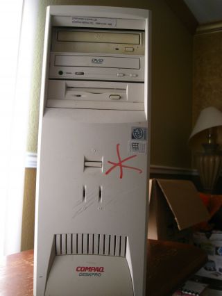 Vintage Compaq Deskpro Pentium Ii 2 P2 Windows 98 400mhz Retro Desktop Computer