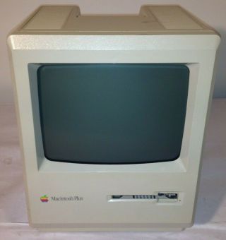 Apple Macintosh Plus Mac M0001a 1mb For Repair - Screen Stays Blank (powers On)