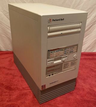 Packard Bell M415 Computer Pc Gaming Dos Intel Pentium Retro Vintage