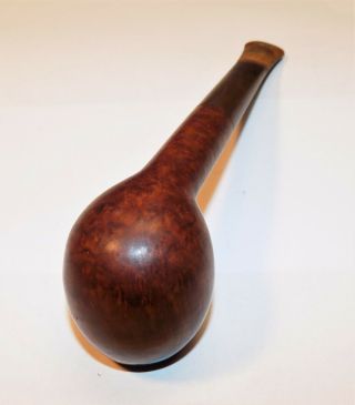 Vintage BRIAR TOBACCO PIPE - DUNHILL,  LONDON R 4,  Pat,  K F/T smooth round apple 3