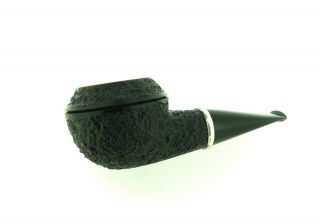 Radice Pease Di Piazza 88 Of 100 Pipe Chubby Silver Band Unsmoked