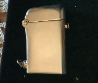 Thorens Single Claw Vintage Swiss 1920s Petrol Lighter British Pat 137508 Workin