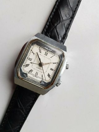 Poljot Alarm 18 Jewels 2612.  1 Mechanical Wristwatch Perfect Ussr