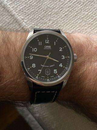Oris Classic Xxl 40mm Watch With Boxes And Papers