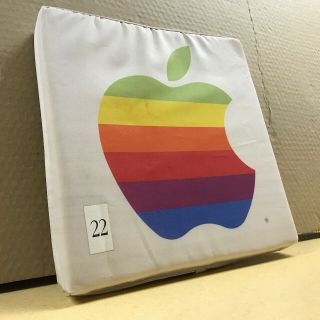 Gift? Apple Computer Color Logo Seat Cushion - Bowl Xix - 1985