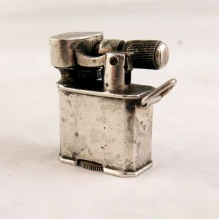 Vintage Mexico Sterling Silver Miniature Lift Arm Lighter 2