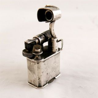 Vintage Mexico Sterling Silver Miniature Lift Arm Lighter 3