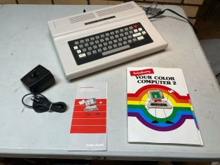 Radio Shack TRS - 80 Color Computer 2 16k complete with styrofoam, 3