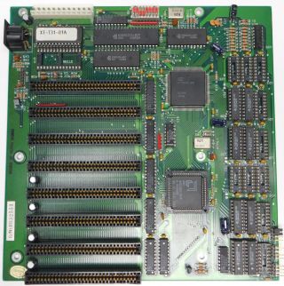 Vintage 286 Motherboard Amd N80l286 - 10/s Cpu 8 - Bit Isa