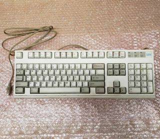 Vintage 1992 Ibm Model M2 1395300 Ps/2 Buckling Spring Keyboard,  Made In Usa