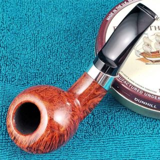 UNSMOKED S.  BANG UN SILVER ADORNED THICK APPLE FREEHAND DANISH Estate Pipe 4