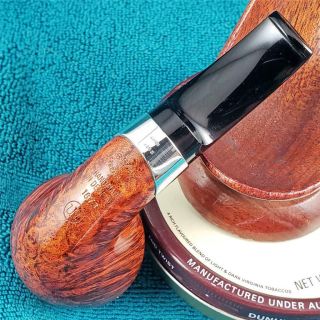 UNSMOKED S.  BANG UN SILVER ADORNED THICK APPLE FREEHAND DANISH Estate Pipe 6