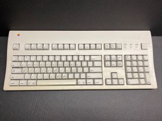Vintage Apple Adb Extended Keyboard Ii - Model M3501 - Cream Damped Alps Keys