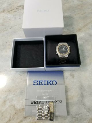 Vintage Seiko H021 (sjp002p) World Timer Watch