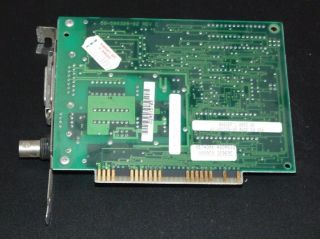 SMC 8003EP vintage XT ISA 8 - bit network card NIC with BNC and AUI connections 2