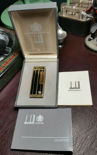 For Bob Only Newly Serviced,  Art Deco Dunhill Rollagas Lighter