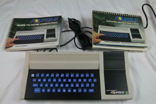 Mattel Aquarius Home Computer Video Game System w/ Box Manuals 2