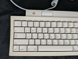 Vintage Apple Macintosh Keyboard II M0487 & ADB Mouse 2