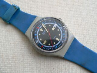 1985 Vintage Standard Swatch Watch Calypso Diver Gm701