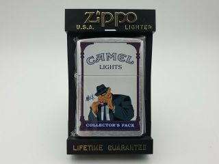 Zippo Lighter Camel Joe With Harmonica Z276 Prototype Collectors Pack 1997 Rare