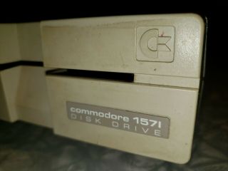 Commodore 1571 C64 Floppy Disk Drive.  From an old electronic store. 3