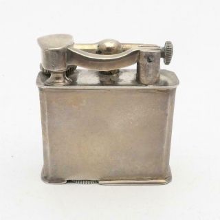 Vintage Smith Deluxe Mexico Sterling Silver Liftarm Lighter - & 61g