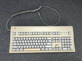 Apple Macintosh Computer Extended Keyboard Ii M3501 Mechanical Keys With Cable