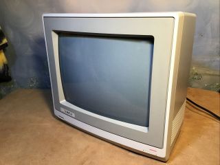 Vintage Commodore Amiga Monitor Physical,  But Not