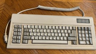 Vintage Hi - Tek Keyboard,  Ibm - At Style,  Large Connector