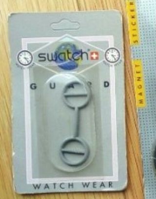 Gray Vintage & Rare Swatch Watch Guard In Blister Pack