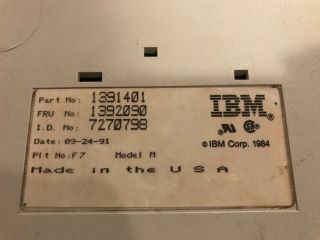 Bolt Modded 1391401 IBM Model M Vintage Mechanical Keyboard 3