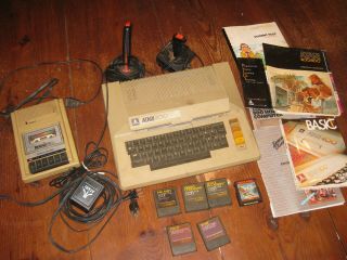 Vintage Atari 800 Computer Bundle,  Or Restoration